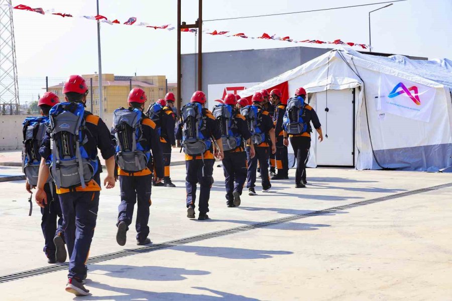 Mersin Büyükşehir Belediyesi’nden Deprem Tatbikatı