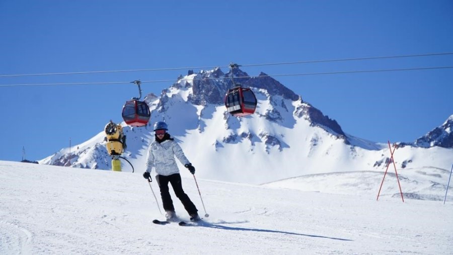 Erciyes’te Hedef Yeni Rekorlar Kırmak