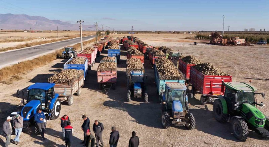 Karaman’da Kantarlar Pancar Alımına Dualarla Başladı