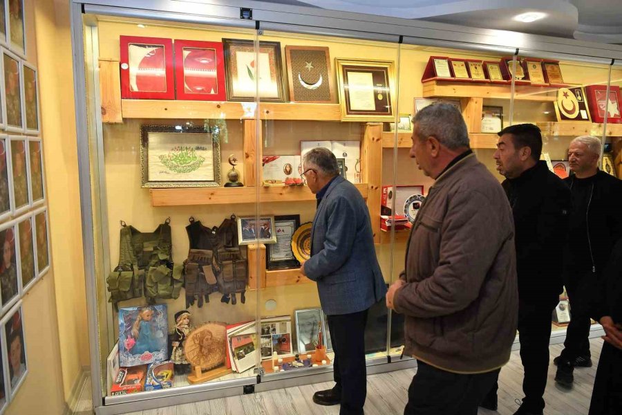 Başkan Büyükkılıç; 15 Temmuz Şehidi Cennet Yiğit’in Ailesini Ziyaret Etti