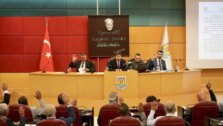 Tarsus Belediye Meclisi’nde Tusaş’a Yapılan Terör Saldırısı Kınandı