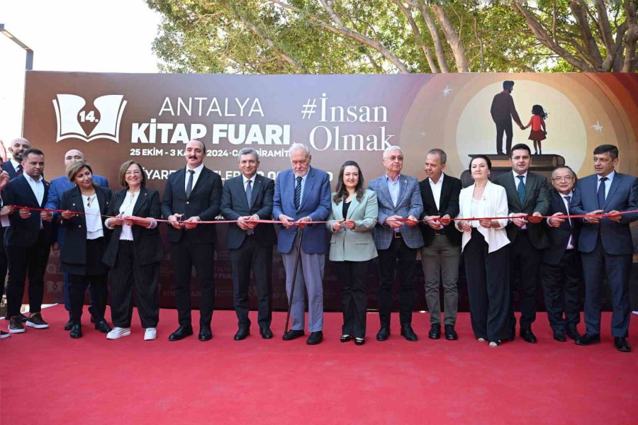 Antalya Kitap Fuarı 14. Kez Kapılarını Açtı