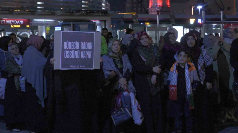 Kayseri’de Vatandaşlar Terörü Lanetledi