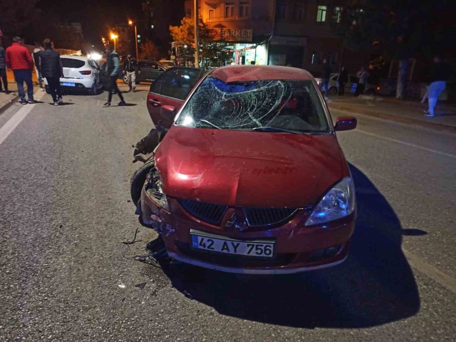 Konya’da Trafik Kazası: 3 Yaralı