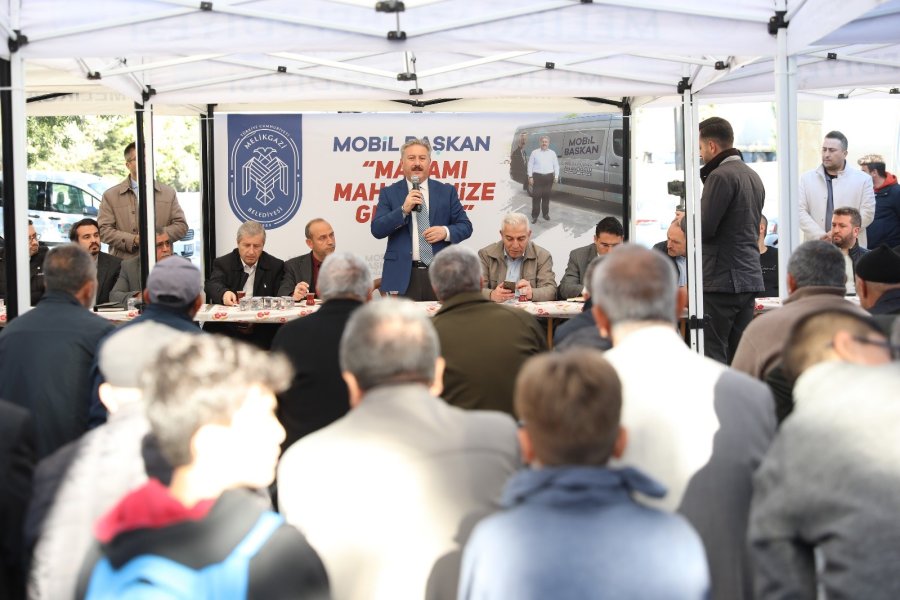 Mobil Başkan Tınaztepe’de İlgiyle Karşılandı