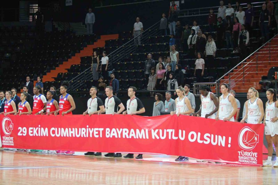 Kadınlar Basketbol Süper Ligi: Çbk Mersin: 74 - Botaş: 79