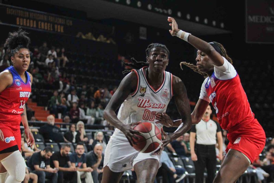 Kadınlar Basketbol Süper Ligi: Çbk Mersin: 74 - Botaş: 79