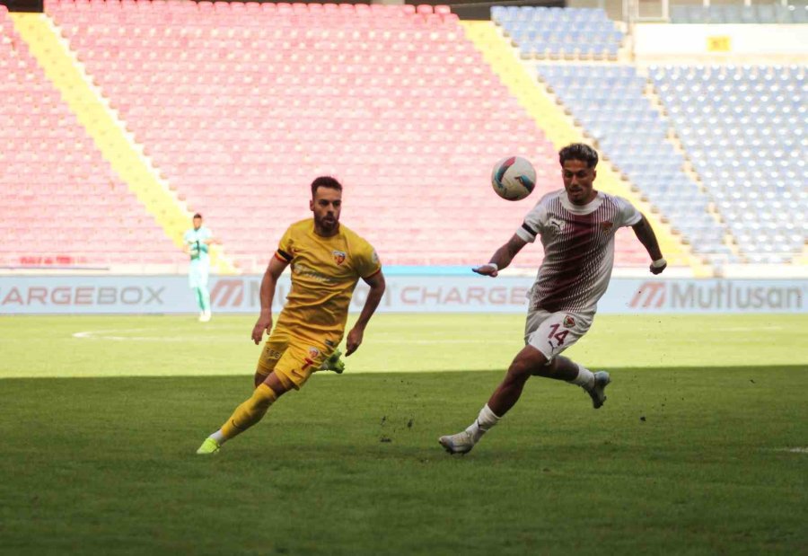 Trendyol Süper Lig: Hatayspor: 0 - Kayserispor: 0 (ilk Yarı)