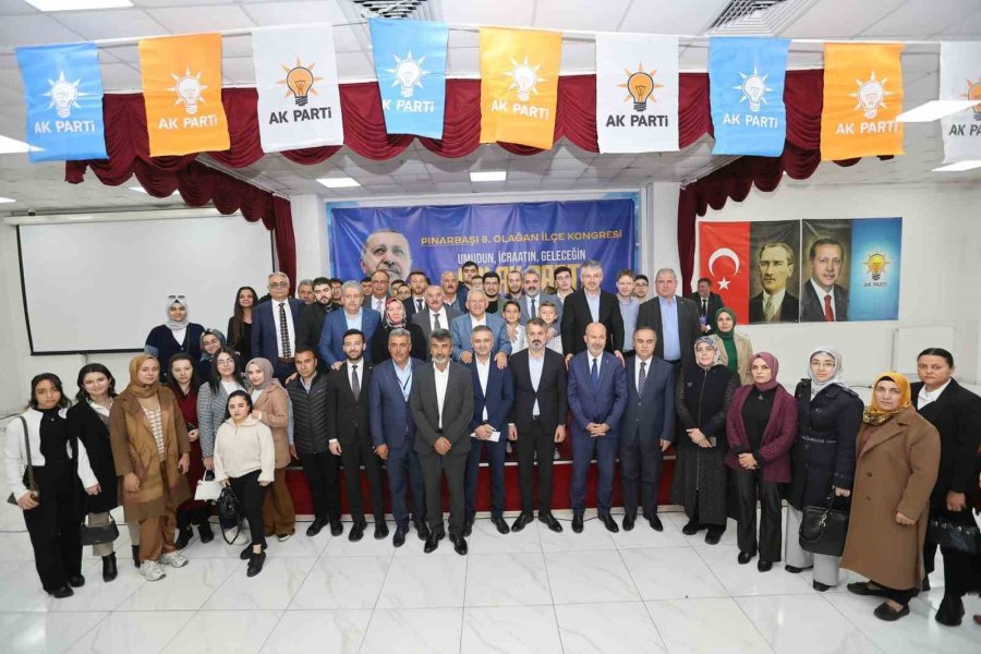 Ak Parti Pınarbaşı İlçe Kongresi Yapıldı