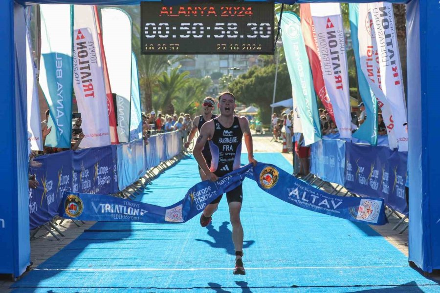 33. Alanya Triatlon Yarışması Yapıldı