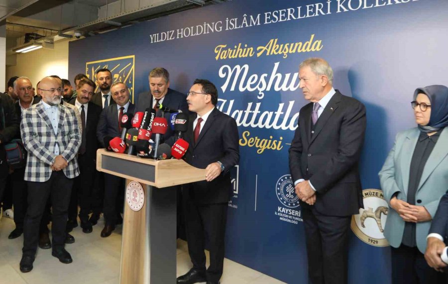 Yıldız Holding’den ‘meşhur Hattatlar’ Sergisi