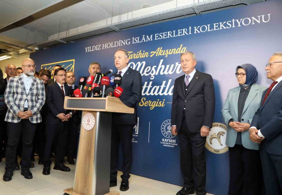 Yıldız Holding’den ‘meşhur Hattatlar’ Sergisi