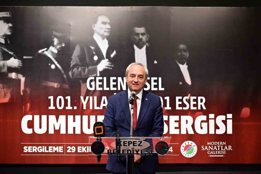 Kepez’den 101. Yıla Özel 101 Eser Cumhuriyet Sergisi