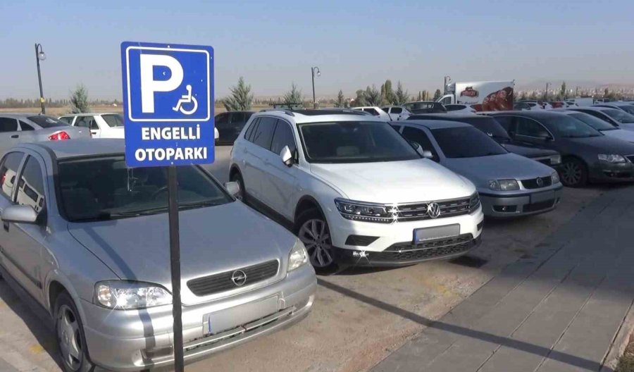 Aksaray’da Engelli Park Yerine Araç Bırakan Sürücülere Af Yok