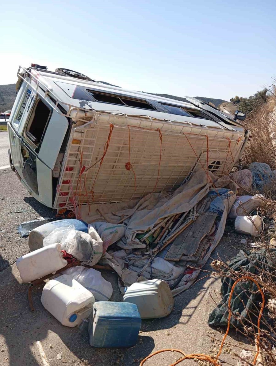 Tarsus’ta Trafik Kazası: 1 Yaralı