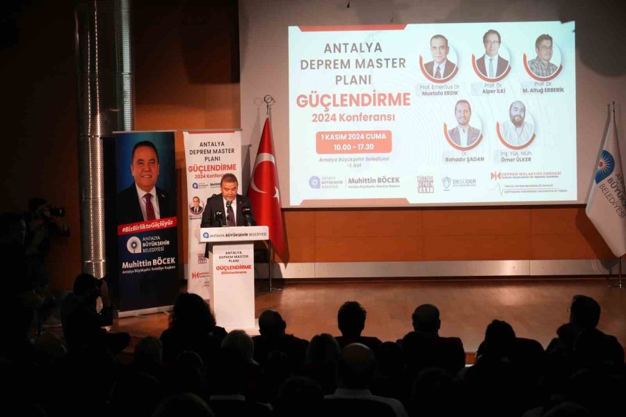 Antalya’nın Deprem Master Planı 2025 Yılı Sonuna Kadar Tamamlanacak