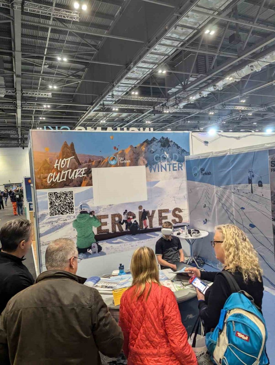 London Snow Show’da ’erciyes’ Rüzgarı