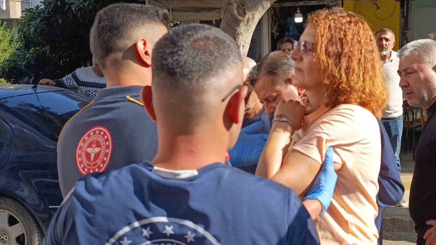 Otomobilin Yaya Geçidinde Çarptığı Turist Yaralandı, Eşi Ayakta Durmakta Zorlandı