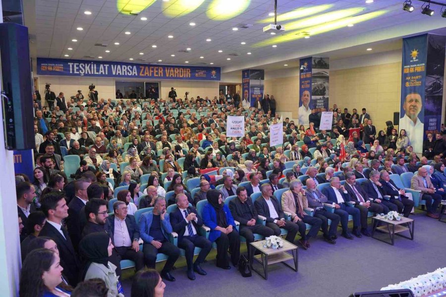 Ak Parti Talas 8. Olağan Kongresi Gerçekleştirildi