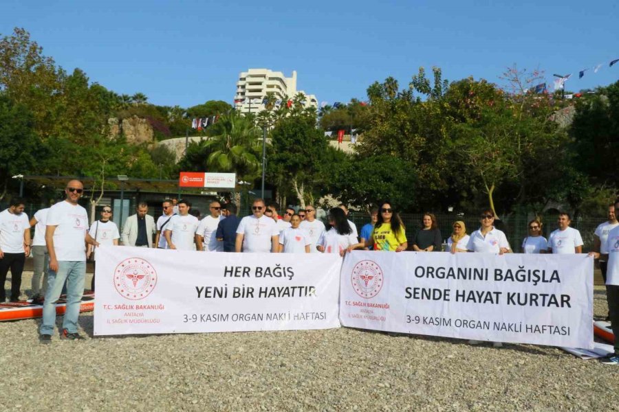 Organ Bağışına Dikkat Çekmek İçin Sub Turu Düzenlediler