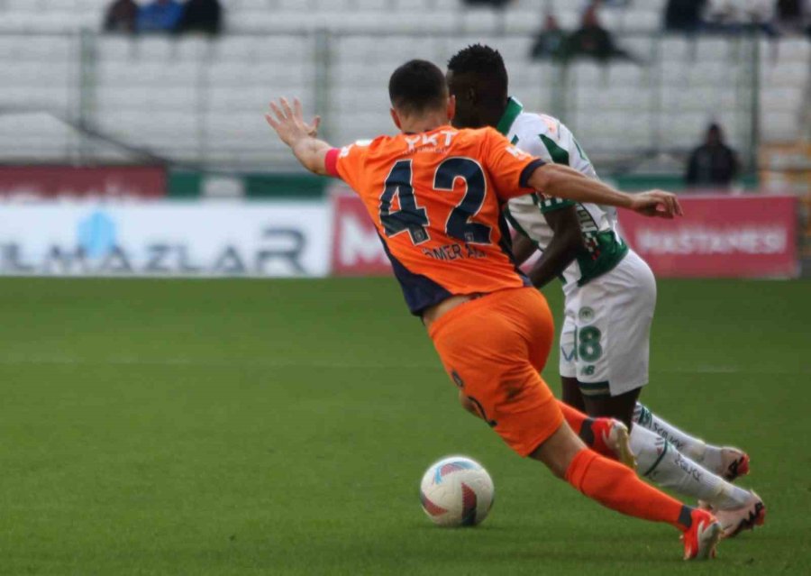 Trendyol Süper Lig: Konyaspor: 3 - Rams Başakşehir: 2 (maç Sonucu)