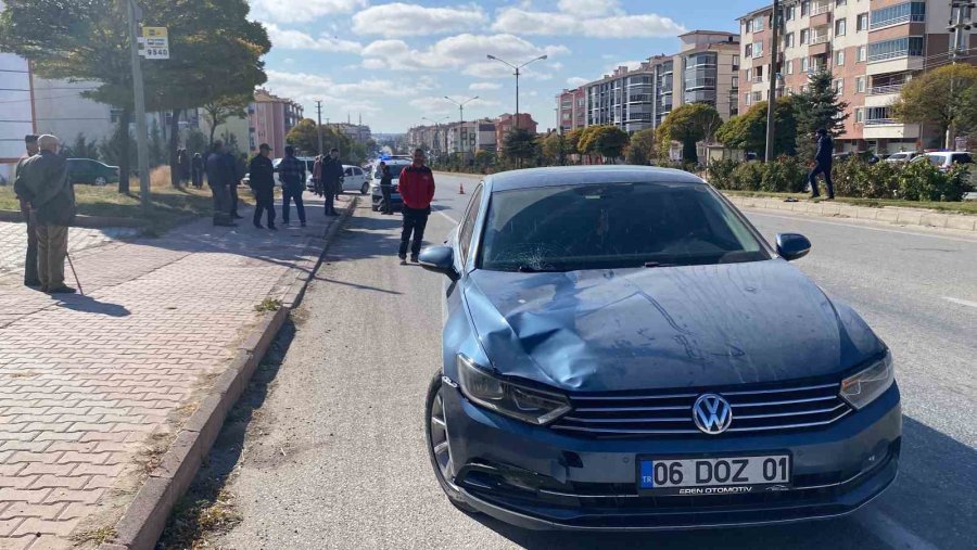 Yolun Karşısına Geçmek İsterken Otomobilin Çarptığı Kadın Öldü