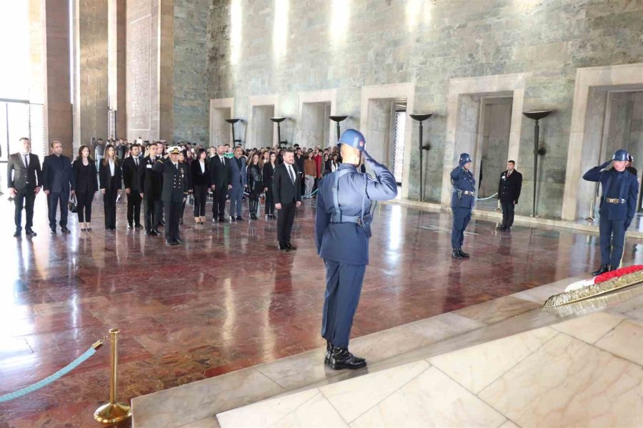 Antgiad Üyeleri, Atatürk’ün 86. Ölüm Yıl Dönümünde Anıtkabir’de