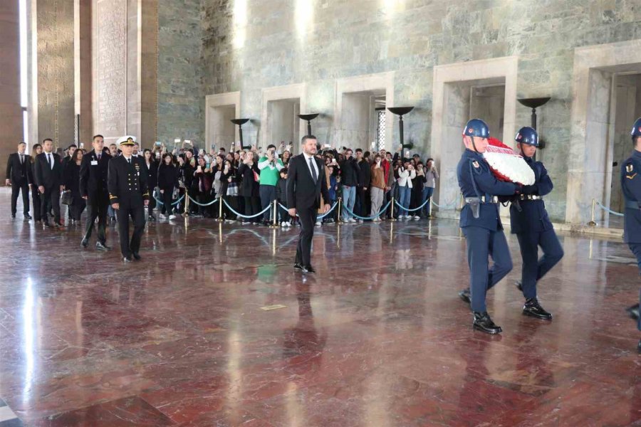 Antgiad Üyeleri, Atatürk’ün 86. Ölüm Yıl Dönümünde Anıtkabir’de