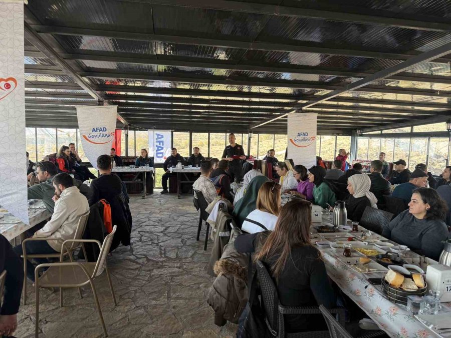 Niğde’de ’destek Afad Gönüllüleri Buluşuyor’ Etkinliği Düzenlendi