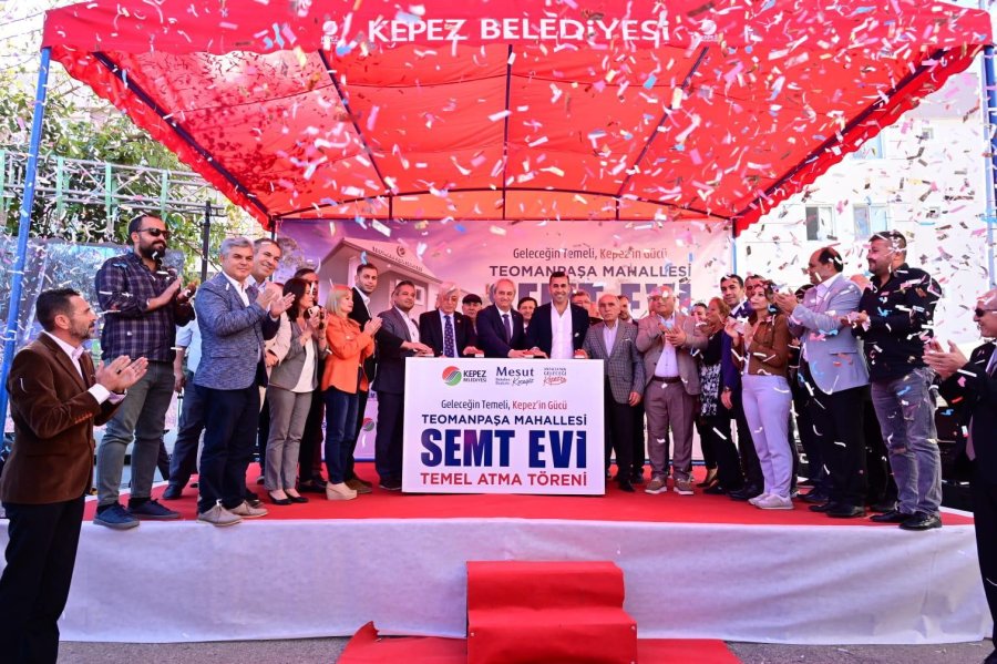 Kepez’de 38 Proje İçin İlk Kazma Vuruldu