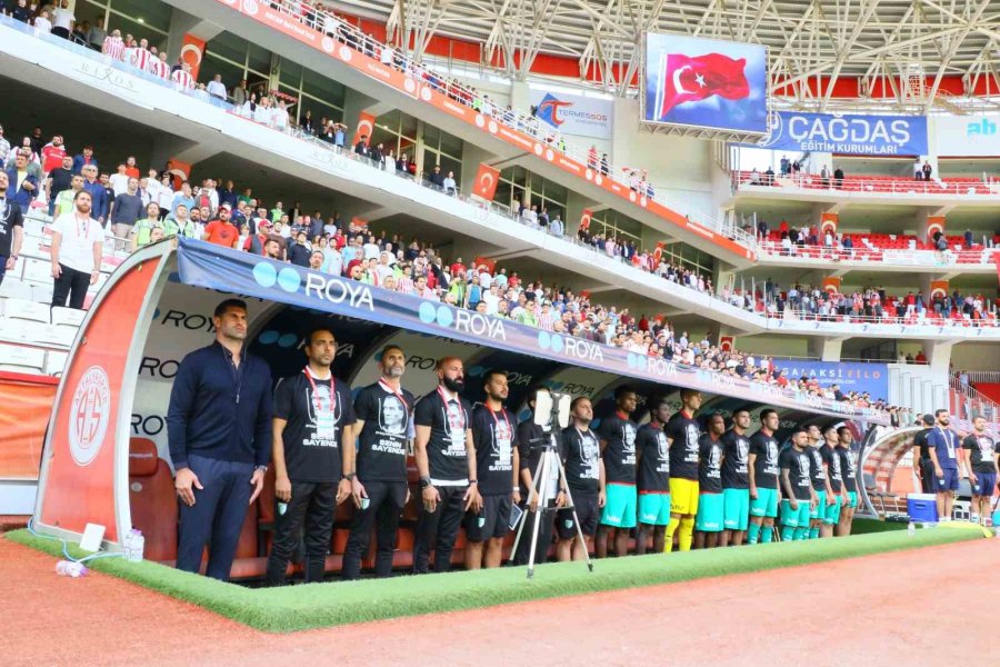 Trendyol Süper Lig: Antalyaspor: 3 - Bodrum Fk: 1 (ilk Yarı)