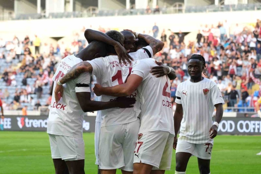 Trendyol Süper Lig: Hatayspor: 2 - Gaziantep Fk: 1 (ilk Yarı)