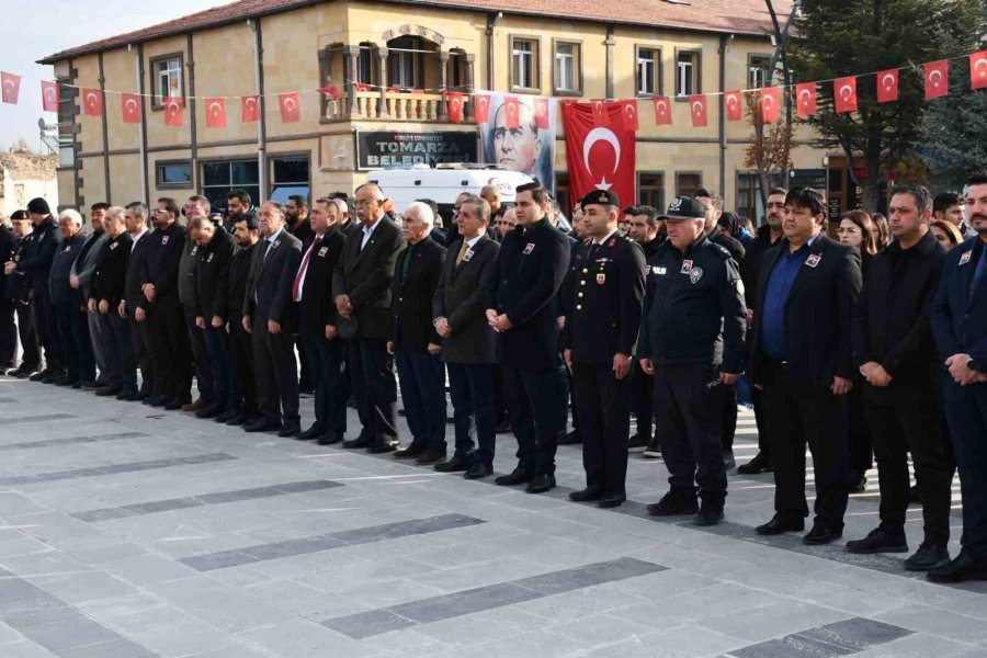 Atatürk Tomarza’da Anıldı