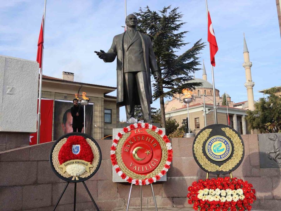 Eskişehir’de 10 Kasım Atatürk’ü Anma Töreni