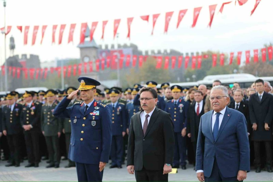 Atatürk, Kayseri’de Törenle Anıldı