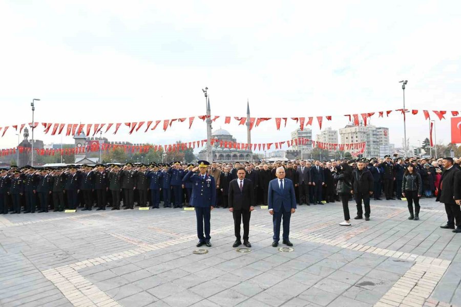 Atatürk, Kayseri’de Törenle Anıldı