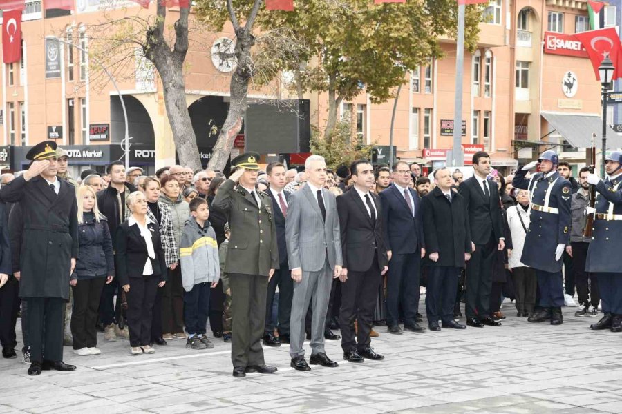 Karaman’da 10 Kasım Törenleri