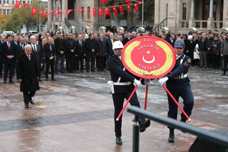 Aksaray’da 10 Kasım Törenleri