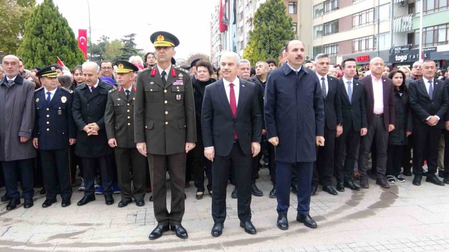 Konya’da 10 Kasım Anma Törenleri