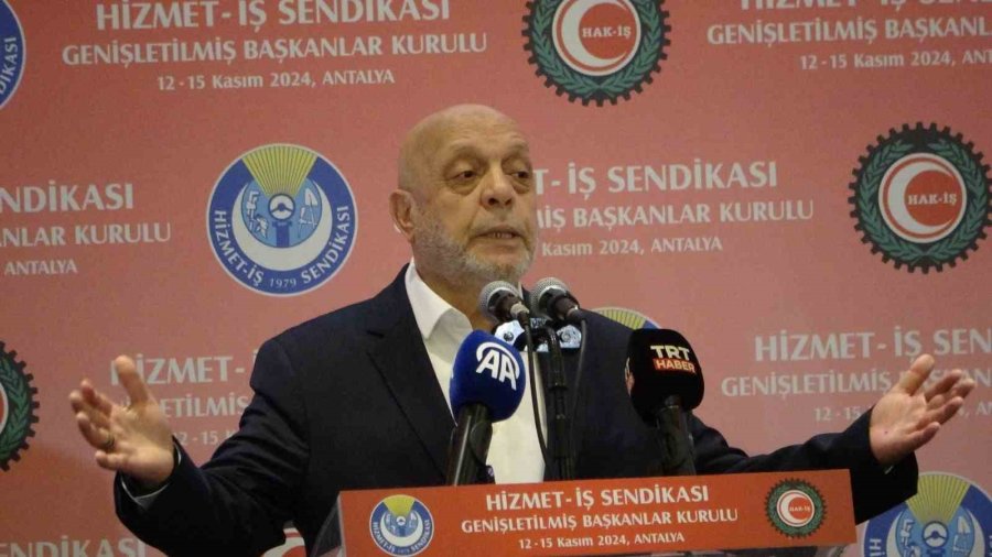 Hak-iş Başkanı Arslan: “tartışılması Gereken Asgari Ücretin Ne Olacağı Değil, Asgari Ücretin Nasıl Oluşturulacağıdır”