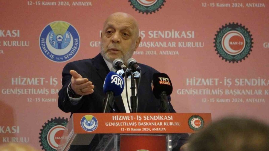 Hak-iş Başkanı Arslan: “tartışılması Gereken Asgari Ücretin Ne Olacağı Değil, Asgari Ücretin Nasıl Oluşturulacağıdır”