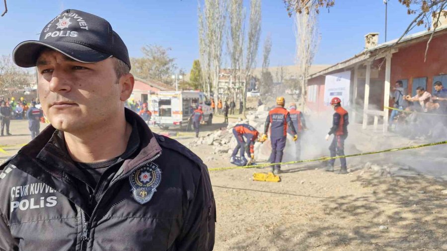 Karaman’da Düzenlenen Yerel Saha Tatbikatı Gerçeğini Aratmadı