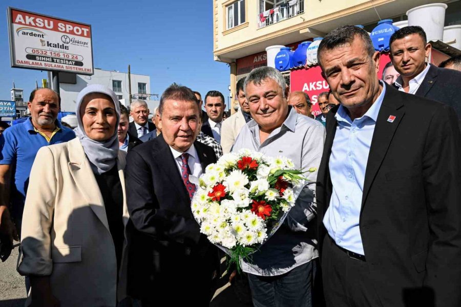 Başkan Böcek: “aksu’da Yapılması Gereken Ne Varsa Yapacağız”