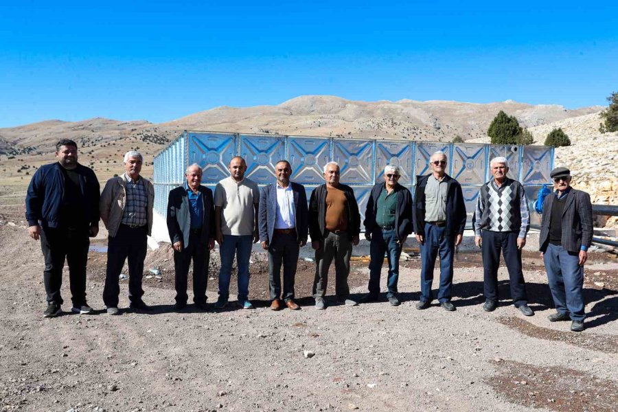 Korkuteli Taşkesiği’ne Kapalı Devre Sulama Sistemi Kuruldu