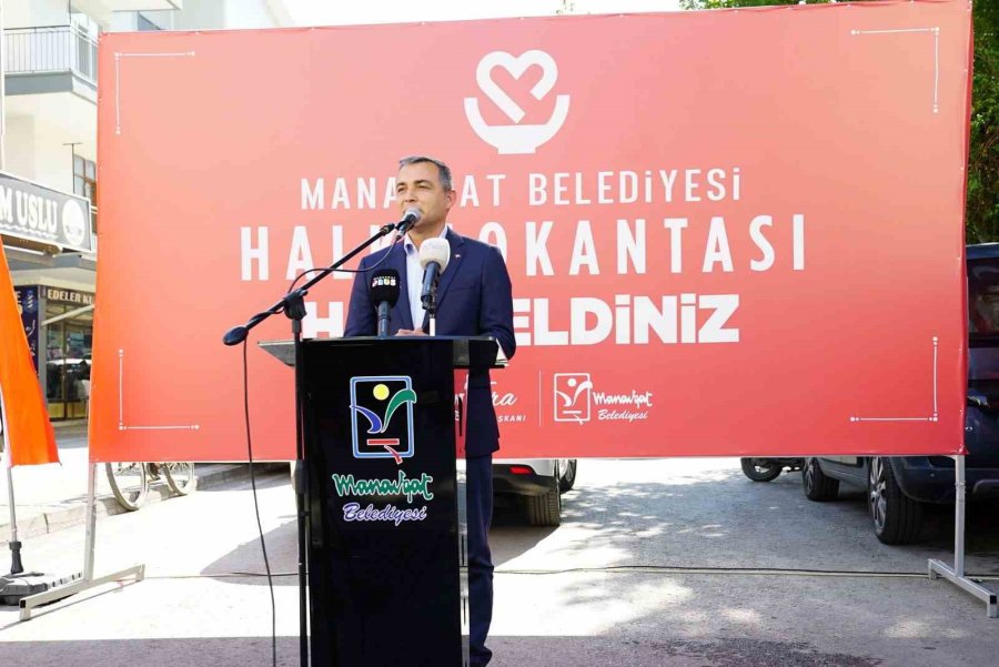 Manavgat’ta “halk Lokantası” Açıldı