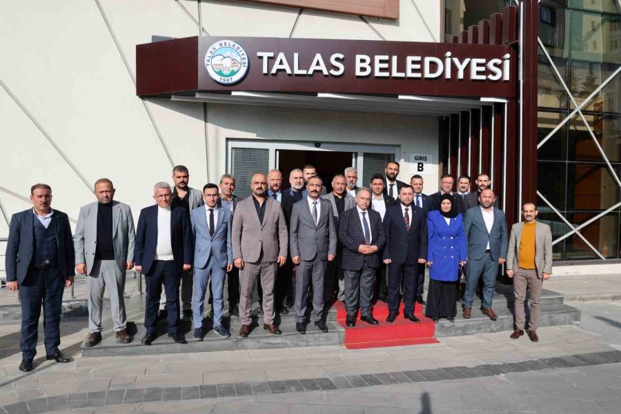 Mhp Kocasinan Teşkilatı’ndan Başkan Yalçın’a Ziyaret