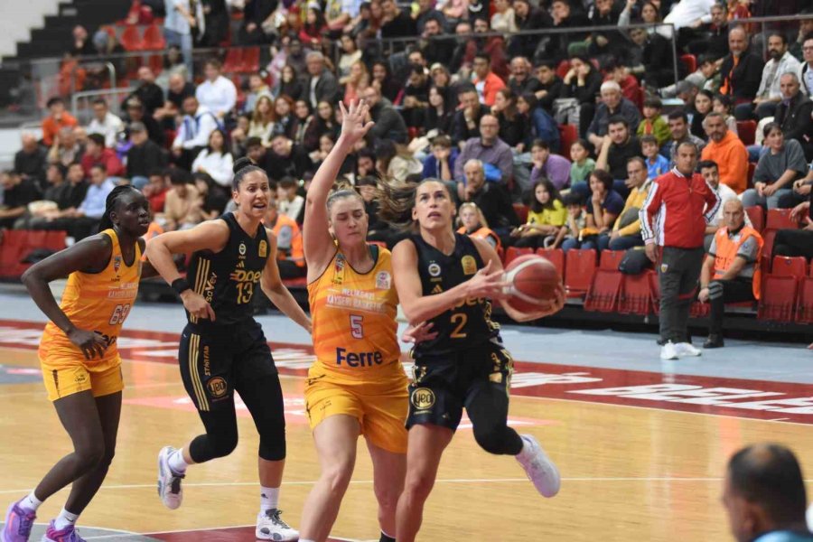 Tkbl: Melikgazi Kayseri Basketbol: 57 - Fenerbahçe Opet: 89