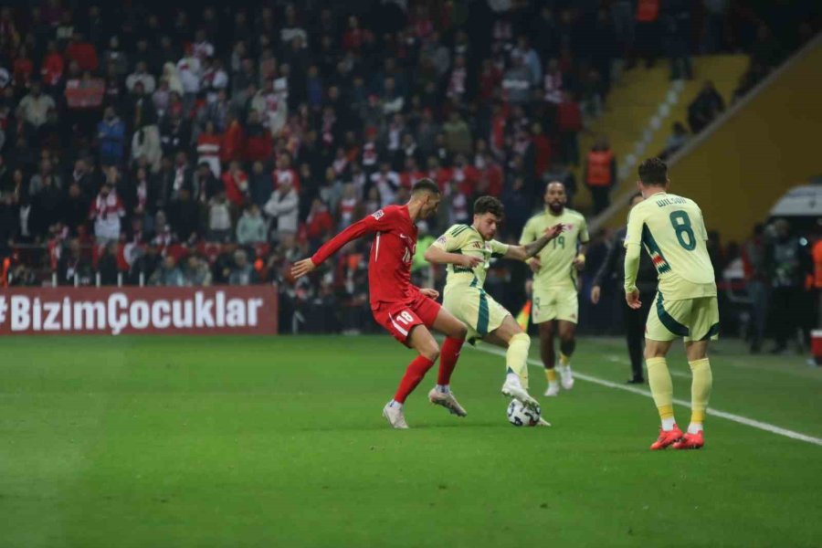 Uefa Uluslar Ligi: Türkiye: 0 - Galler: 0 (ilk Yarı)