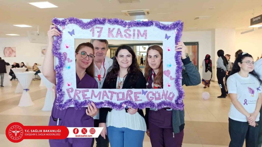 Eskişehir Şehir Hastanesi’nde Dünya Prematüre Günü Etkinliği Yapıldı