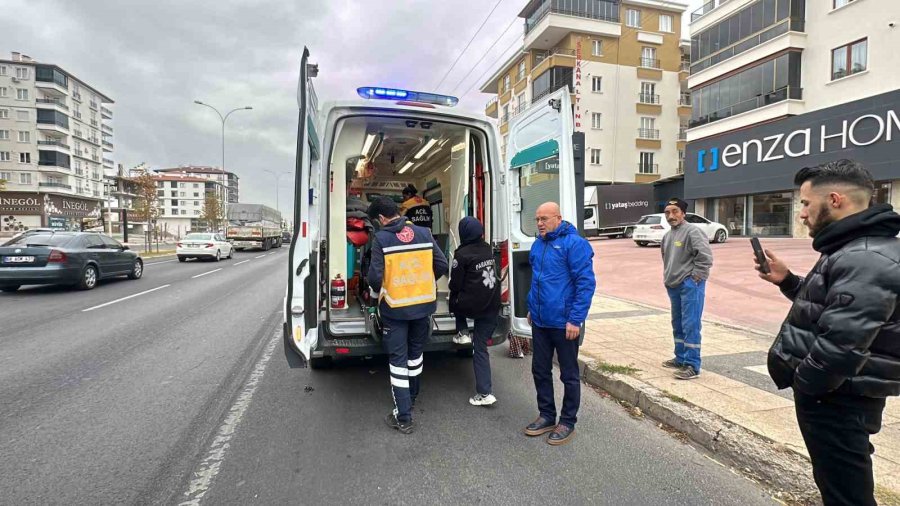 Aksaray’da Otomobilin Çarptığı 2 Çocuk Yaralandı